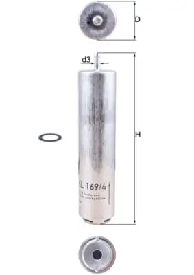 Mahle KL169/4D